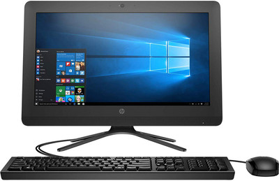 HP APU Dual Core E2 (4 GB DDR4/1 TB/Windows 10 Home/19.5 Inch Screen/hp all in-one pc 20-c322in)(Black)