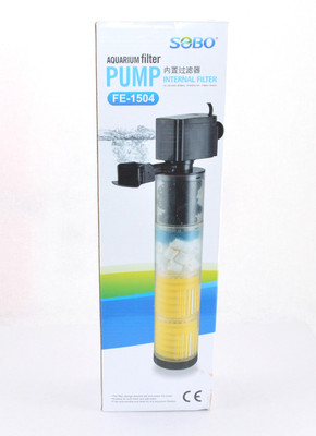 

Sobo FE-1504 Power Aquarium Filter(Mechanical Filtration for Salt Water and Fresh Water)