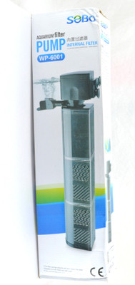 

Sobo WP-6001 Power Aquarium Filter(Mechanical Filtration for Salt Water and Fresh Water)