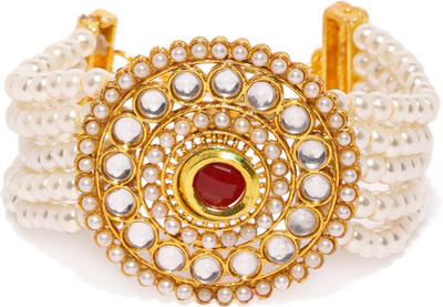 DHRUVI Zinc Gold-plated Bracelet