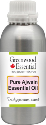 

Greenwood Essential Pure Ajwain Essential Oil (Trachyspermum ammi) 100% Natural Therapeutic Grade Steam Distilled(300 ml)