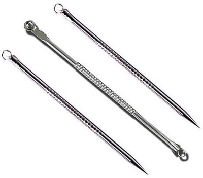

MYYNTI Steel Blackhead Remover Needle(Pack of 3)