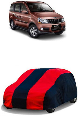 QualityBeast Car Cover For Mahindra Xylo (Without Mirror Pockets)(Red, Black)