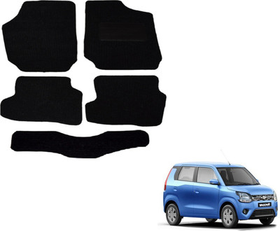 Auto Hub Fabric Standard Mat For  Maruti Suzuki WagonR(Black)
