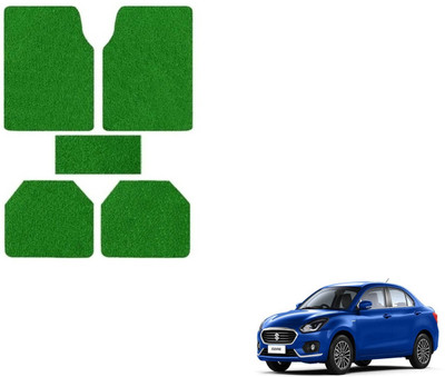 Auto Hub PVC (Polyvinyl Chloride), Plastic Standard Mat For  Maruti Suzuki New Dzire(Green)