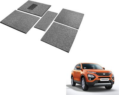 Auto Hub PVC (Polyvinyl Chloride), Plastic Standard Mat For  Tata NA(Black, Grey)