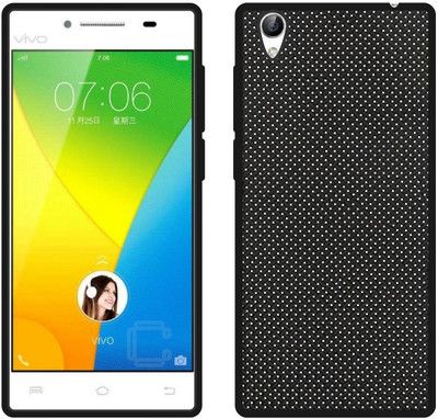 CASE CREATION Back Cover for VIVO Y51L(Black, Grip Case, Silicon, Pack of: 1)