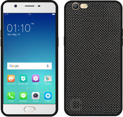 CASE CREATION Back Cover for OPPO A57(Black, Grip Case, Silicon, Pack of: 1)