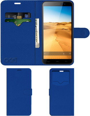 ACM Flip Cover for Homtom H1(Blue, Cases with Holder, Pack of: 1)