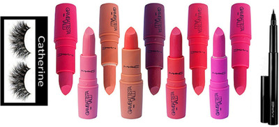 

catherine Eyelashes & Pen Eyeliner, Gambattista Valli Lipstick (Pack of 9)(Set of 11)