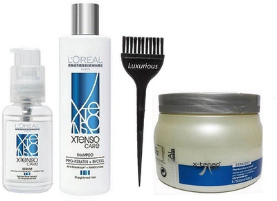 

luxurious Hair Brush, Shampoo & Spa & Serum(Set of 4)