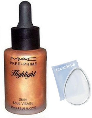 

luxurious Silicon puff, prep+prime highlight skin base visage(Set of 2)