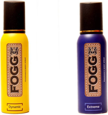 

Fogg Extreme and Dyanamic Deodorant Spray - For Men(240 ml, Pack of 2)