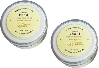 

Herbal Khadi Under Eye Gel,50g/1.76 oz(Pack of 2)(50 g)