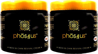 

phos4us Neck and Chin Revival (Double Chin ReductionCream , Tightening and Firming) 2x100gm(200 g)