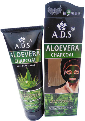 

ADS ADS Aloevera Charcoal Anti Black Head(130 g)