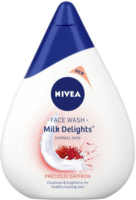 Nivea Milk Delights Precious Saffron Face Wash(100 ml)