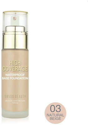 

Swiss Beauty Waterproof Matte Effect Colour Correction Base Natural Beige Foundation(Natural Beige)