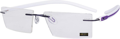 

jade brown Rimless Rectangle Frame(52 mm