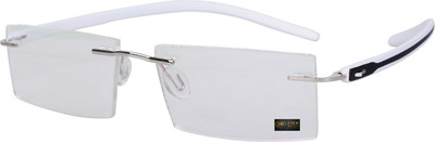 

jade brown Rimless Rectangle Frame(52 mm