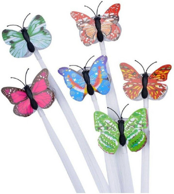 

Rexter New Trend Color Changing Light Emitting Butterfly Braids Hair Fiber for Evening Parties ( Pack of 6) Hair Accessory Set, Hair Pin, Hair Clip (Multicolor) Hair Accessory Set, Hair Clip, Hair Pin(Multicolor)