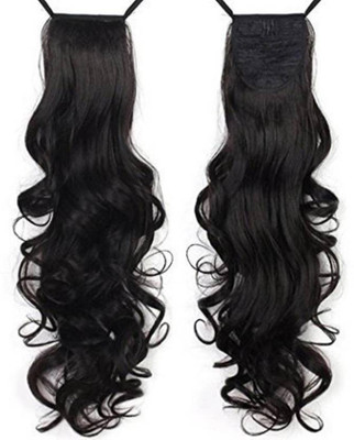 

Vivian 2 Pieces 24 Inch 2 Clip in Black Ribbon Hair Extension