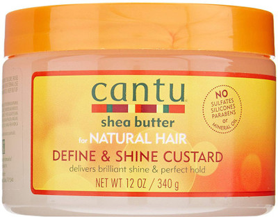 

Cantu Shea Butter for Natural Hair Curling Custard, 12 Ounce Hair Cream(340 g)