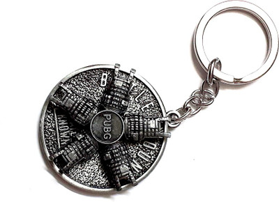 NeoTask PUBG PLAYERUNKNOWN'S BATTLEGROUNDS Revolving | Rotating Game Level 3 Jacket Gamer Metal Key Chain
