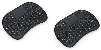 

AVIKA Mini_keyboard_Combo Wireless, Wired USB, Bluetooth Gaming Keyboard(Black)