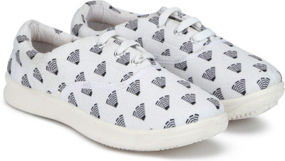

Miss & Chief Boys & Girls Lace Sneakers(Grey, White