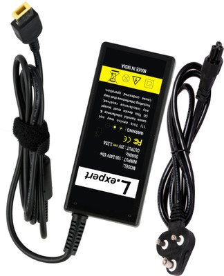 L.expert Laptop Charger for yoGa 2 pro 59394185, Yoga 500, 59394167 65w 3.25a (USB Slim Pin) 65 W Adapter(Power Cord Included)
