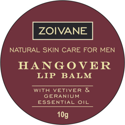 

zoivane Hangover Lip Balm with Vetiver & Geranium Vetiver & Geranium(Pack of: 1, 10 g)