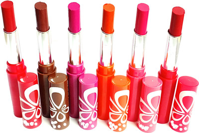 

Beautyhub matt lipstick waterproof 6 shades(multicolor)