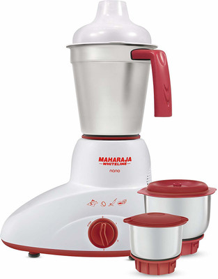 

Maharaja Whiteline Maharaja_ Whiteline _Livo 500 Mixer Grinder(White, 3 Jars)