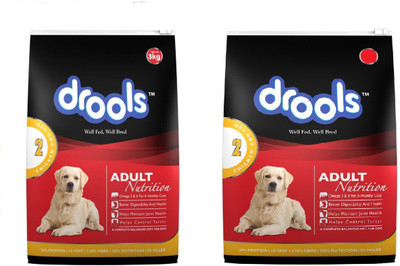 

drools Well Fed. well B Chicken, Egg 4.2 kg Dry Dog Food(Pack of 2)