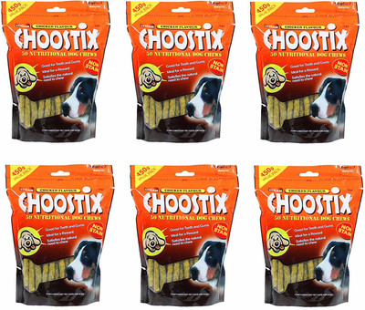 

Choostix Chicken Flavour Dog Treat(450 g, Pack of 6)