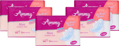 

Ammy Maxi Extra Long XXL Sanitary Pad(Pack of 75)