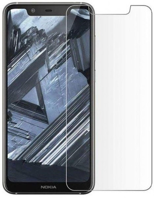 SAMARA Tempered Glass Guard for Nokia 5.1 Plus(Pack of 1)