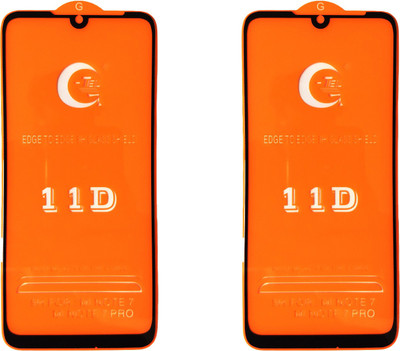 LORTZEA Tempered Glass Guard for Mi Redmi Note 7, Mi Redmi Note 7 Pro, Mi Redmi Note 7S(Pack of 2)