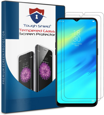 TOUGH SHIELD Tempered Glass Guard for Oppo F9, OPPO F9 Pro, Realme 2 Pro, Realme U1, Realme 3 Pro(Pack of 2)