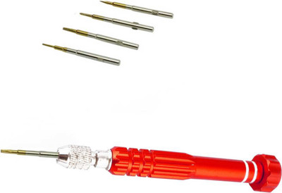 ASRAW Micro Screwdriver Set For Mobile, laptop, Camera and Multi-purpose Repairing (T5 / T6 / 1.2 / 1.5 / 0.8) Precision Screwdriver Set(Pack of 1)