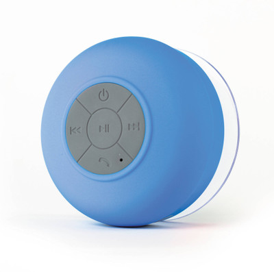 

Power Mini Portable Water Proof Bluetooth Shower Speaker With Mic Indoor PA System(4 W)