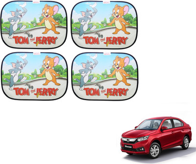 Auto Hub Side Window, Rear Window Sun Shade For Honda Amaze(Multicolor)