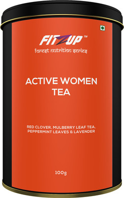 

FitZup Active Woman Tea Peppermint, Assorted Herbal Tea Drum(100 g)