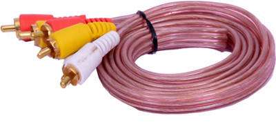 

INDIAN ELECTRICALS TV-out Cable Video Cord Cable for GameCube, TV-out Cable(Multicolor, For TV)