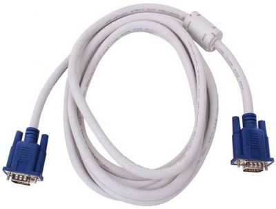 

Technotech TV-out Cable high speed 3 mtr vga(White, For Computer, 3 m)