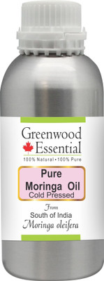 

Greenwood Essential Pure Moringa Oil (Moringa oleifera) 100% Natural Therapeutic Grade Cold Pressed(300 ml)
