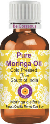 

Deve Herbes Pure Moringa Oil (Moringa oleifera) 100% Natural Therapeutic Grade Cold Pressed(100 ml)