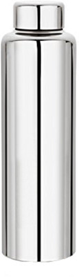 KUBER INDUSTRIES 1000 ml Steel Bottle(Pack of 1, Silver)