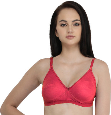 FEMULA Women T-Shirt Non Padded Bra(Pink)